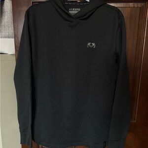 KUIU Black Waffle Men's Hoodie